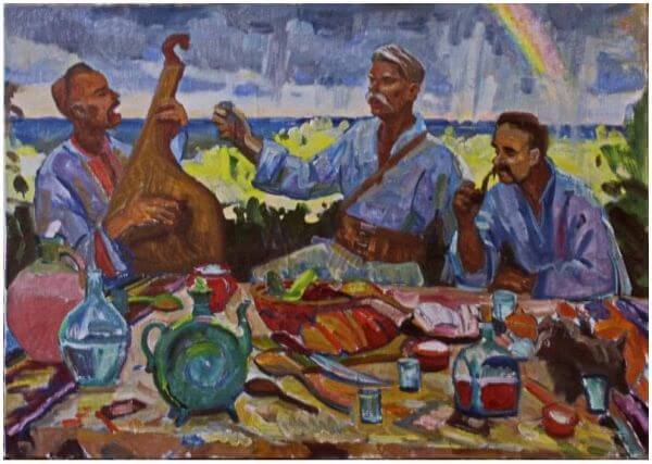 Чуття символів і класика: живопис київського художника Сергія Вовка