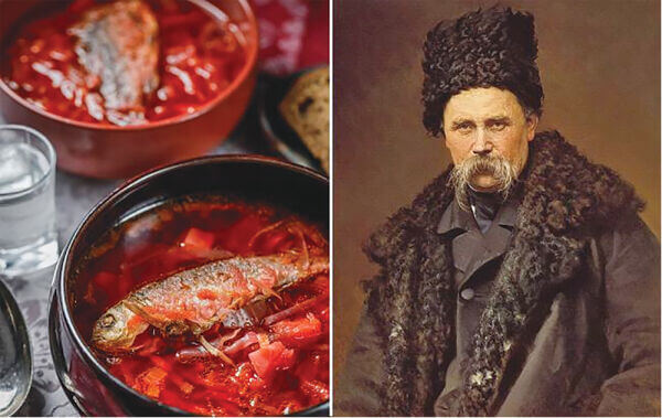 Улюблений борщ Тараса Шевченка