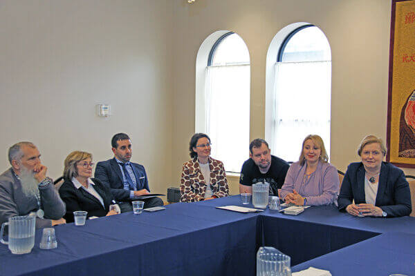 Привітали Анну Фотигу —  польського члена Європейського парламенту