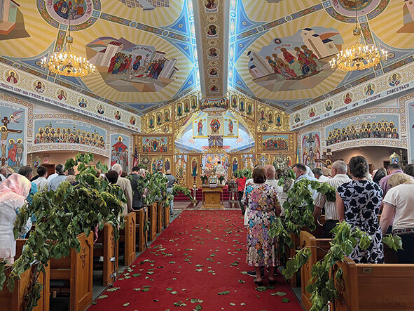«Зелені свята» – молитва і святкування в  громаді святого апостола Андрія Первозваного