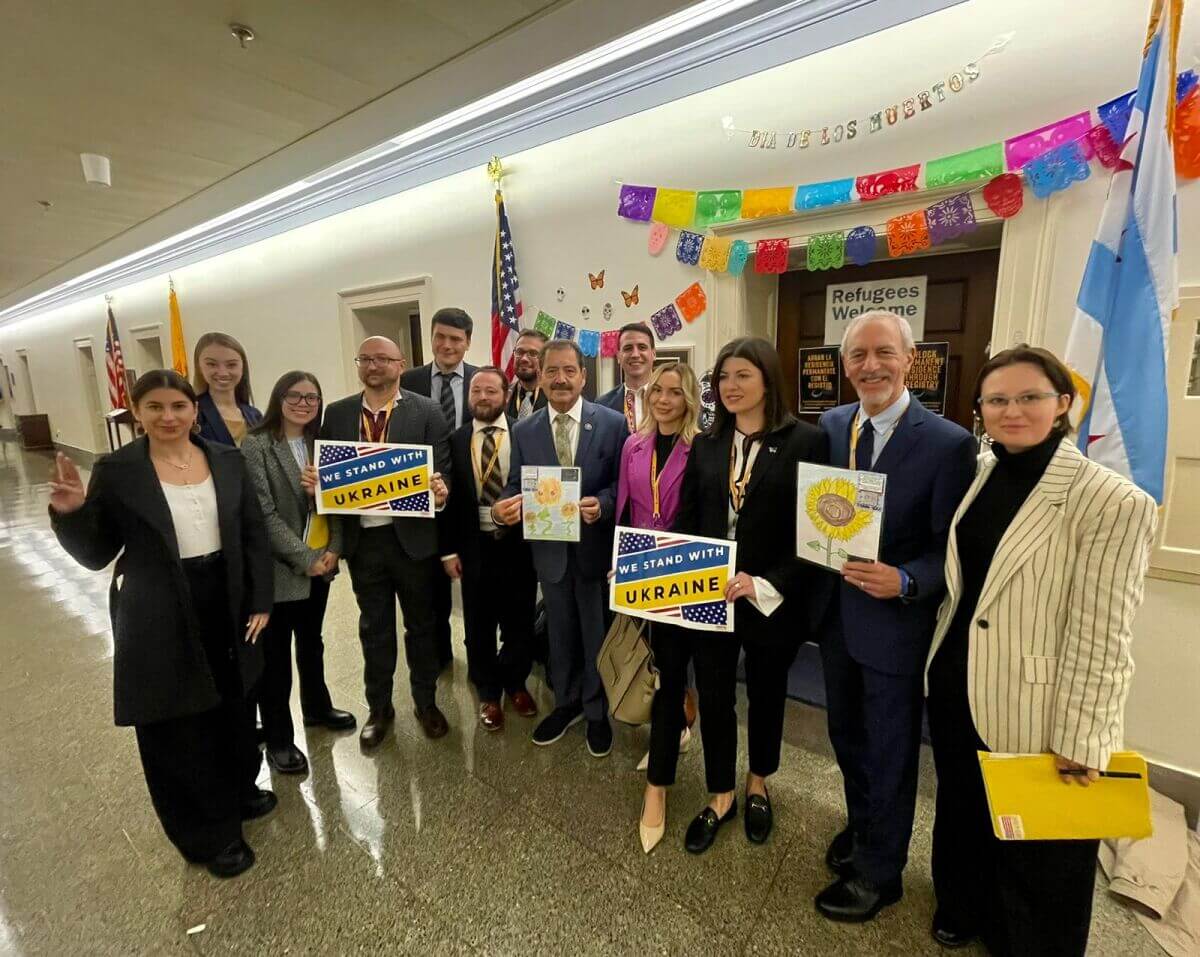 UKRAINE ACTION SUMMIT: інтерв’ю з професором Левіним, одним із  лідерів іллінойської делегації