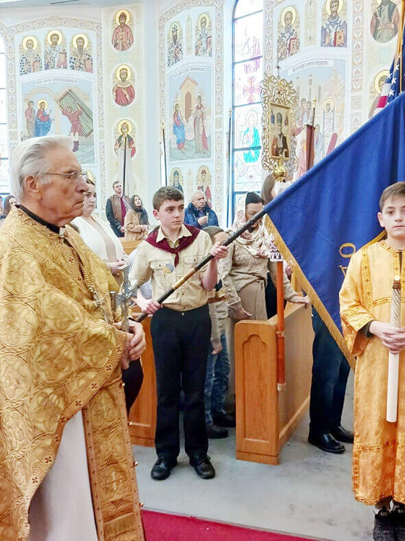 Громада Святого апостола Андрія Первозваного Помісної Української Провославної Церкви відзначила  героїчні події у Відродженні  Української Державності