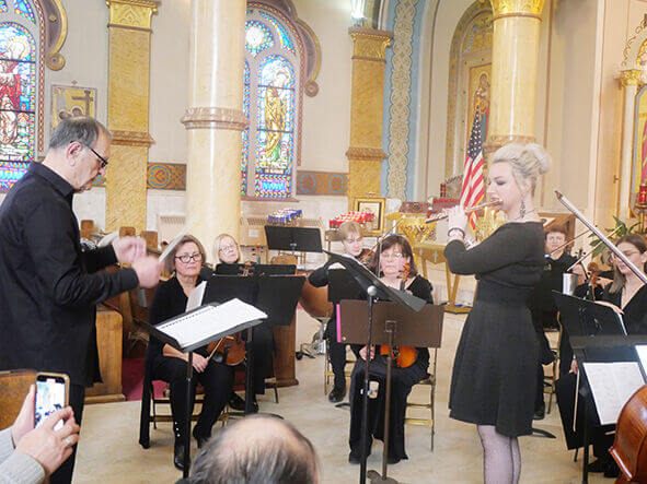 Під куполом храму звучала  українська класика