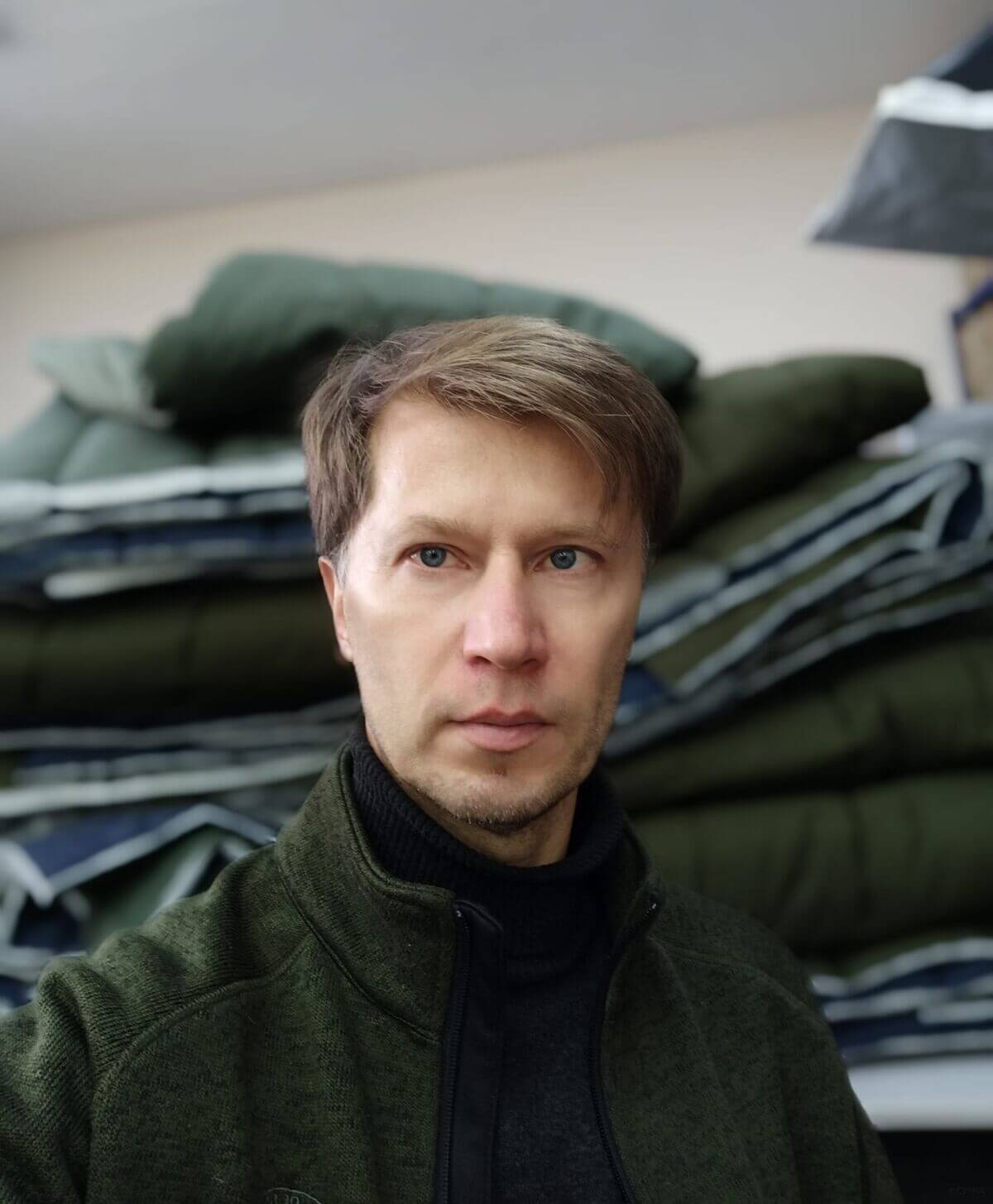 Олег Фоменко: Наш логотип – чоловічок, який усміхається, – можливо, це хоч трішки морально підтримує наших військових