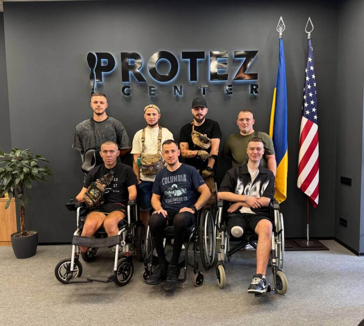 Військові на реабілітації в США