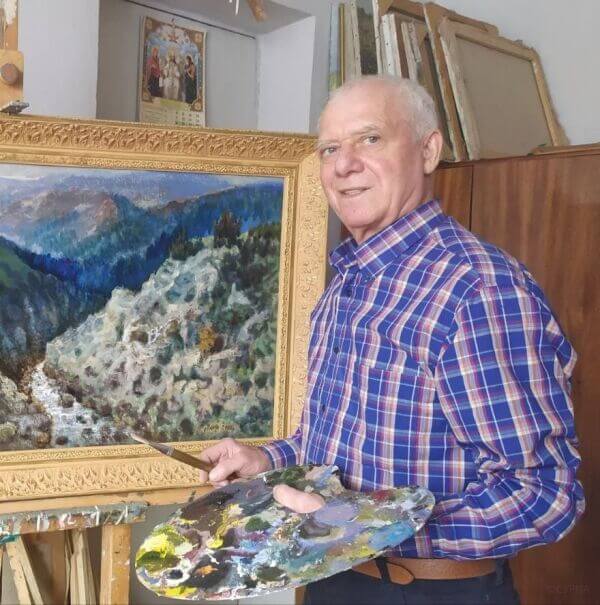 Володимир Люш відтворив розписи сімох розстріляних монахів