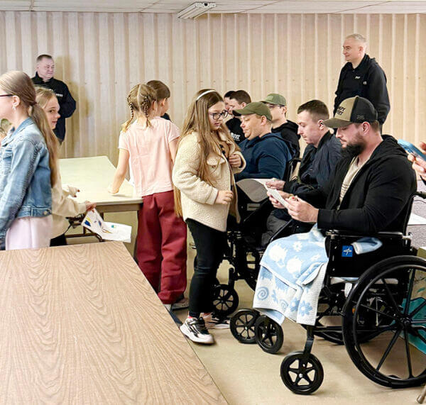 Школа українознавства ім. А. Шептицького приймала українських воїнів