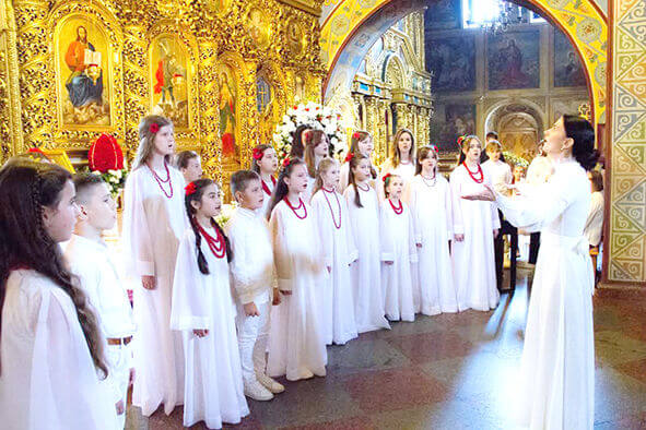 «Великоднє диво»  у Михайлівському Золотоверхому