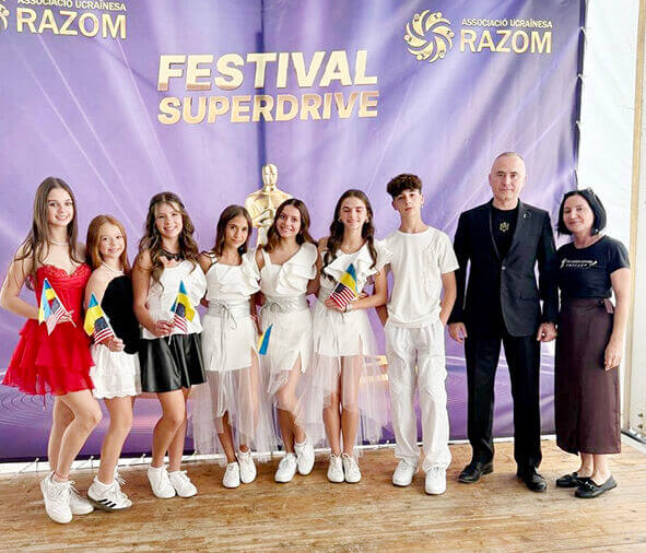 Юним талантам із Чикаго  аплодували в Іспанії