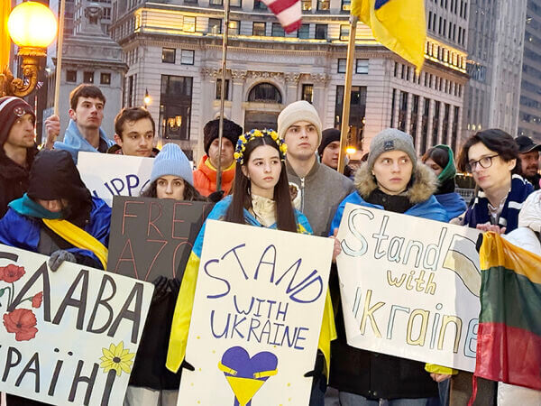 Чикаго. Мітинг. Я не могла там не бути…