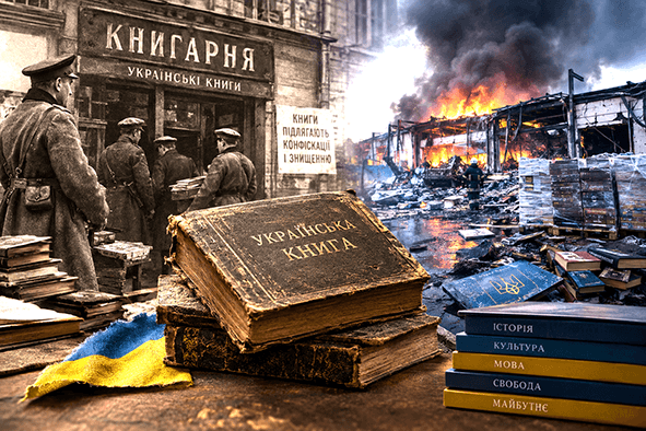 Від книжки до пам’яті: російська війна проти українського слова. 1919 / 2026